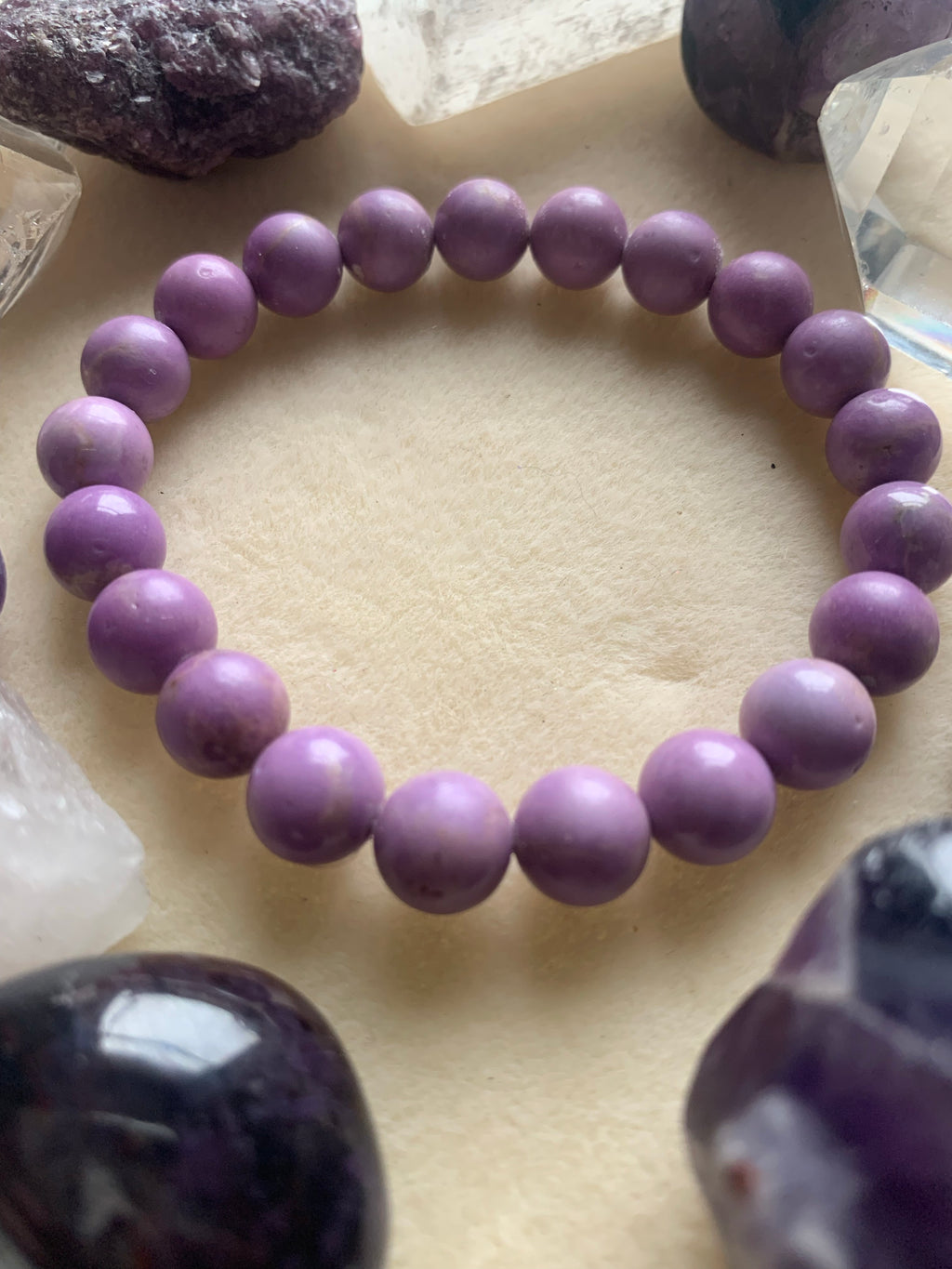 Nephrite (rare purple jade)
